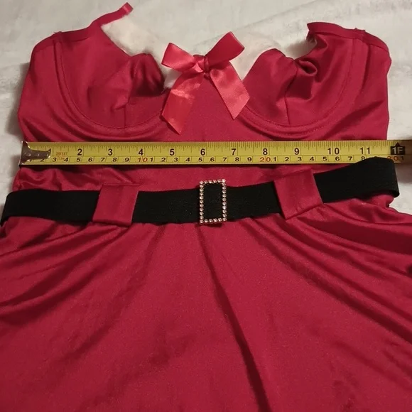 RSLOVE Red and White Santa Chemise - Picture 11 of 12